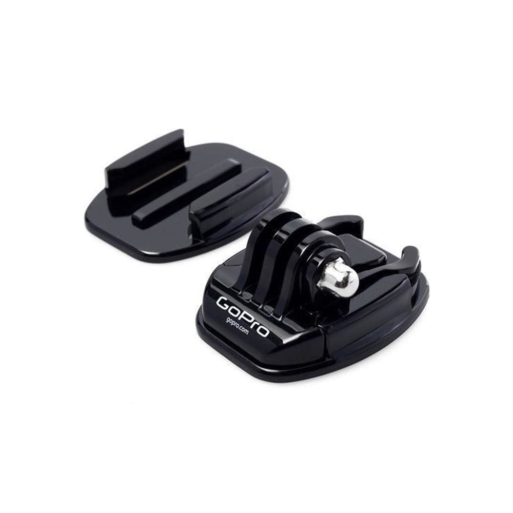 GoPro Fixations adhésives incurvées + fixations adhésives plates -  Accessoires de caméras sportives